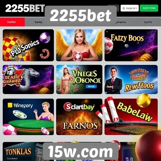 Análise das opções de jogos disponíveis na 2255bet